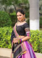 Multi-Color Block Lehenga Choli - Image 3
