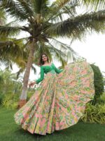 Eclectic White & Red Lehenga Choli - Image 2