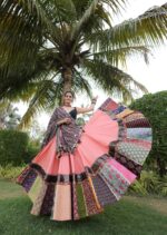 Majestic Black Lehenga Choli - Image 2